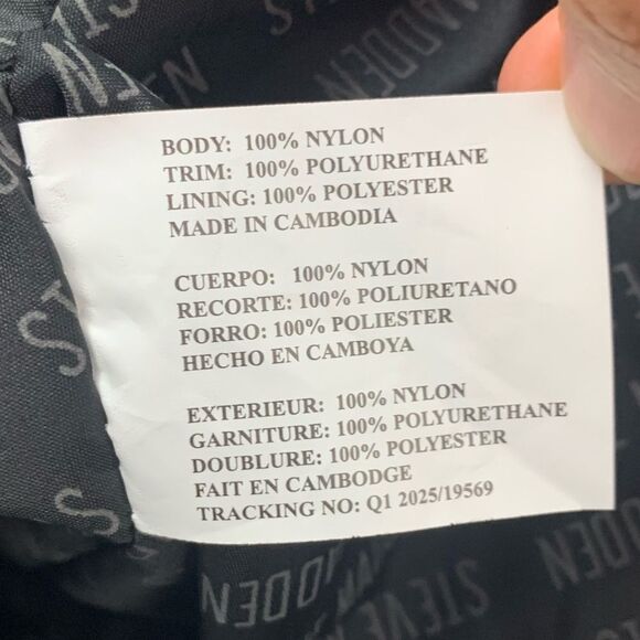 NWT Steve Madden Sand Bnyla weekender oversized tote bag large luggage logo - Picture 11 of 11